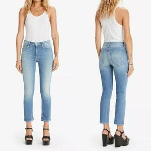 MOTHER The Midrise Dazzler Ankle Jeans Camp Expert